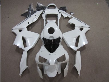 White 03-04 Honda CBR600RR Full Motorcycle Fairing Kits