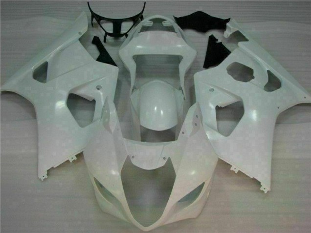 White 03-04 Suzuki GSXR 1000 Full Motorcycle Fairing Kits