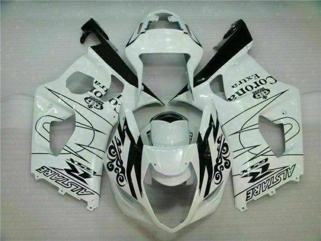 White 03-04 Suzuki GSXR 1000 Motorcycle Bodywork