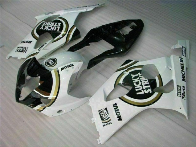 White 03-04 Suzuki GSXR 1000 Motorcycle Fairing White 03-04 Suzuki GSXR 1000 Motorcycle Fairing