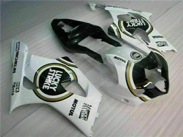 White 03-04 Suzuki GSXR 1000 Motorcycle Fairing White 03-04 Suzuki GSXR 1000 Motorcycle Fairing