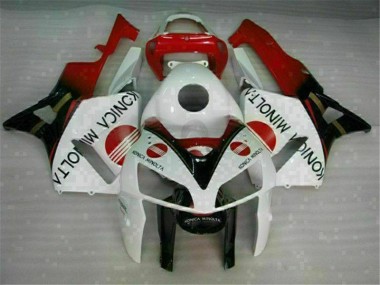 White 05-06 Honda CBR600RR ABS Motorcycle Fairings