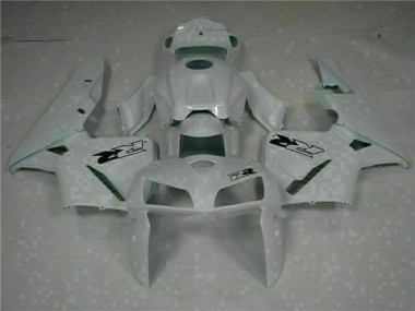 White 05-06 Honda CBR600RR Motorcycle Fairing