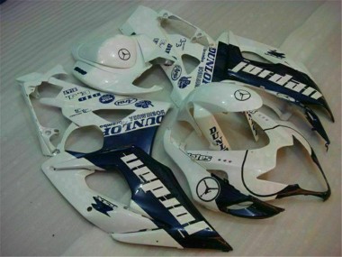 White 05-06 Suzuki GSXR 1000 Full Motorcycle Fairing Kits