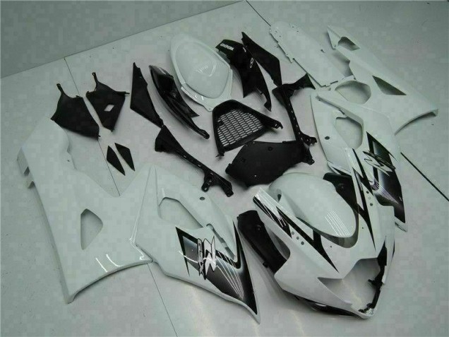 White 05-06 Suzuki GSXR 1000 Motorcycle Fairing White 05-06 Suzuki GSXR 1000 Motorcycle Fairing