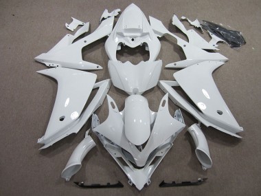 White 07-08 Yamaha YZF R1 Full Motorcycle Fairing Kits