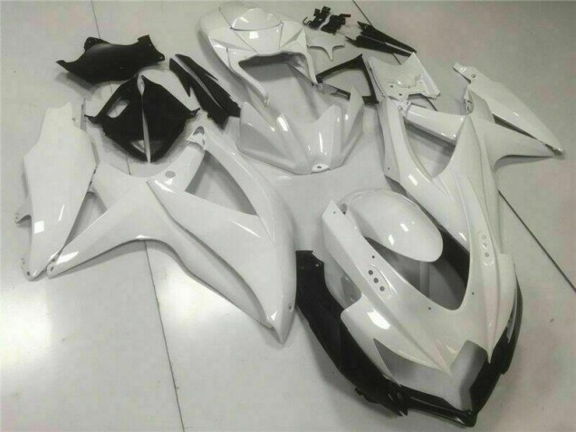 White 08-10 Suzuki GSXR 600/750 Motorcycle Bodywork White 08-10 Suzuki GSXR 600/750 Motorcycle Bodywork
