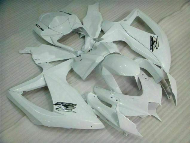 White 08-10 Suzuki GSXR 600/750 Motorcycle Fairing