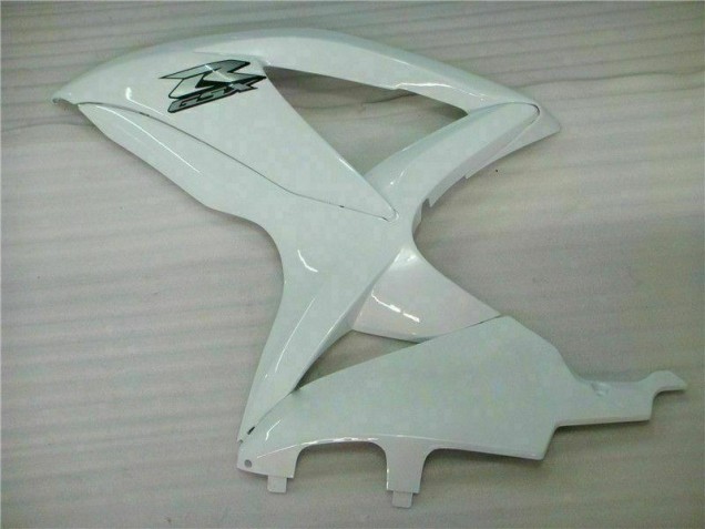 White 08-10 Suzuki GSXR 600/750 Motorcycle Fairing