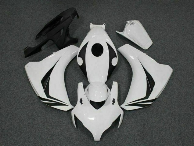 White 08-11 Honda CBR1000RR Motorcycle Fairing Kits & Plastic