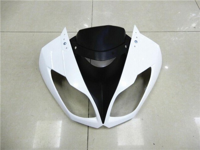 White 09-12 Kawasaki ZX6R Motorcycle Fairings White 09-12 Kawasaki ZX6R Motorcycle Fairings