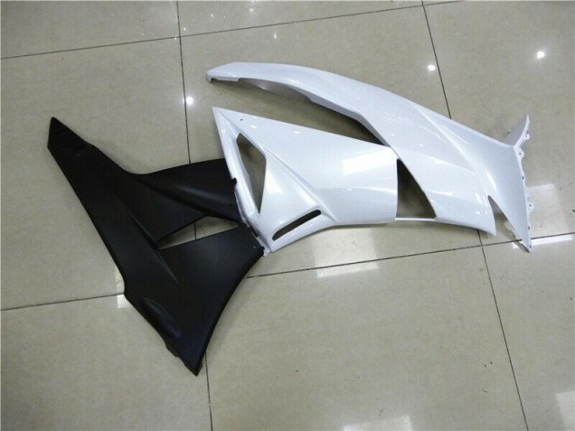 White 09-12 Kawasaki ZX6R Motorcycle Fairings White 09-12 Kawasaki ZX6R Motorcycle Fairings