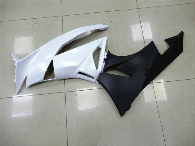 White 09-12 Kawasaki ZX6R Motorcycle Fairings White 09-12 Kawasaki ZX6R Motorcycle Fairings