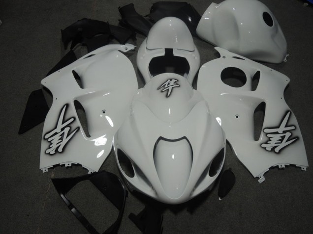 White 96-07 Suzuki GSXR 1300 Hayabusa Motorcycle Bodywork
