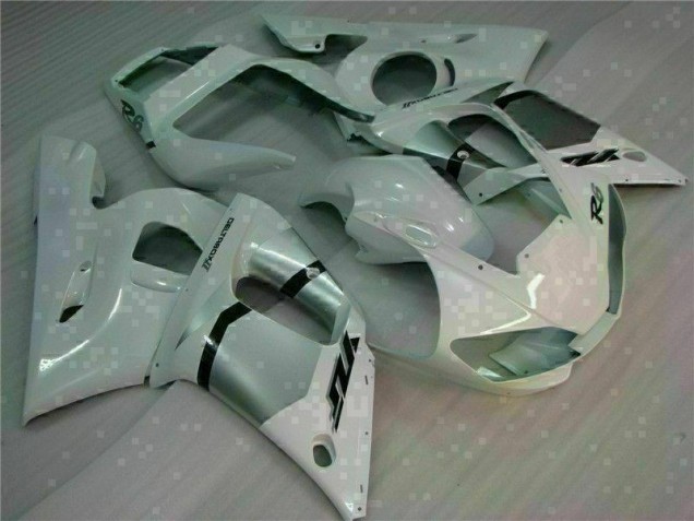 White 98-02 Yamaha YZF R6 Motorcycle Fairings White 98-02 Yamaha YZF R6 Motorcycle Fairings