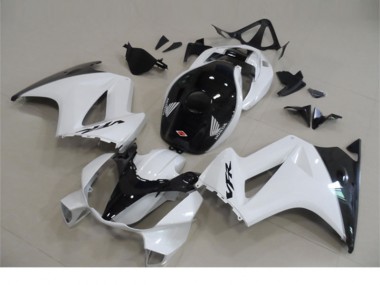 White Black 02-13 Honda VFR800 Full Motorcycle Fairing Kits