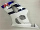 White Black 03-04 Suzuki GSXR 1000 Motorcycle Fairing Kits