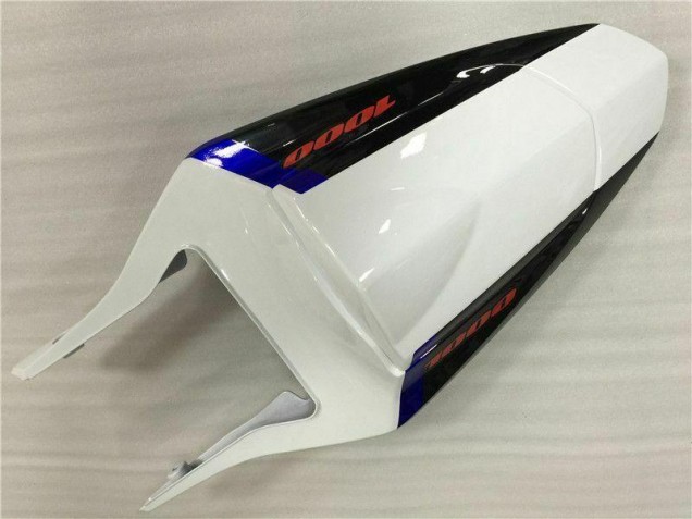 White Black 03-04 Suzuki GSXR 1000 Motorcycle Fairing Kits