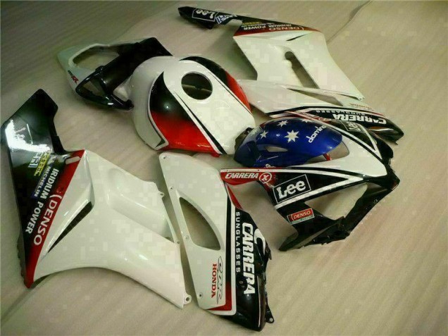 White Black 04-05 Honda CBR1000RR Motorcycle Fairings White Black 04-05 Honda CBR1000RR Motorcycle Fairings