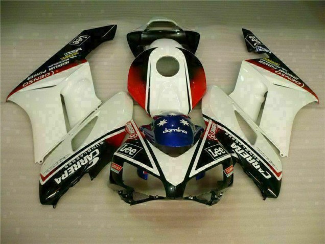 White Black 04-05 Honda CBR1000RR Motorcycle Fairings White Black 04-05 Honda CBR1000RR Motorcycle Fairings