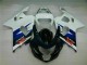 White Black 04-05 Suzuki GSXR 600/750 Motorcycle Fairings White Black 04-05 Suzuki GSXR 600/750 Motorcycle Fairings