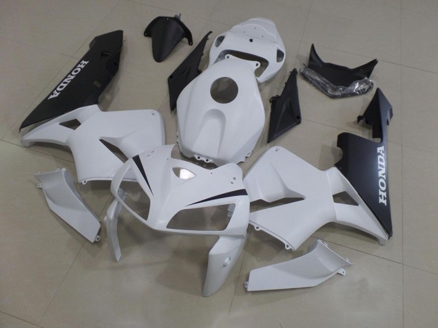White Black 05-06 Honda CBR600RR Full Motorcycle Fairing Kits