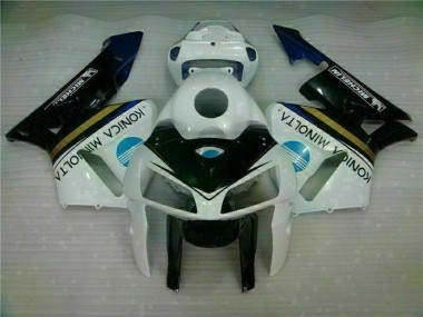 White Black 05-06 Honda CBR600RR Motorcycle Fairings