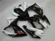 White Black 06-07 Suzuki GSXR 600/750 Motorcycle Fairings