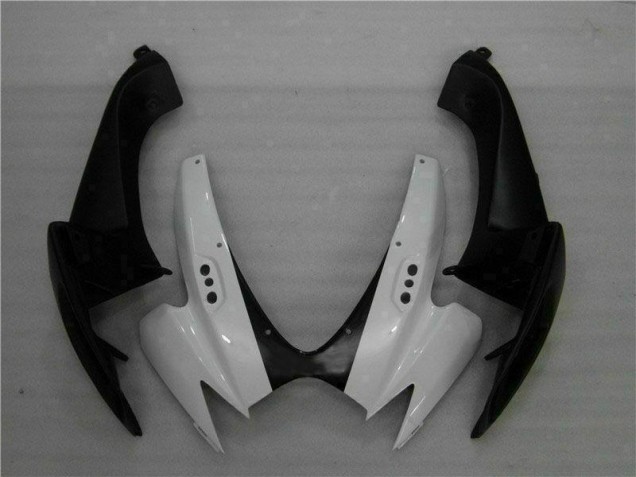 White Black 06-07 Suzuki GSXR 600/750 Motorcycle Fairings