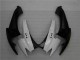 White Black 06-07 Suzuki GSXR 600/750 Motorcycle Fairings