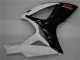 White Black 06-07 Suzuki GSXR 600/750 Motorcycle Fairings