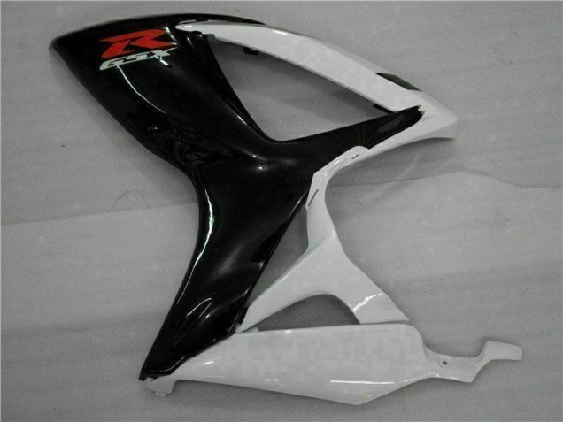 White Black 06-07 Suzuki GSXR 600/750 Motorcycle Fairings
