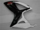 White Black 06-07 Suzuki GSXR 600/750 Motorcycle Fairings
