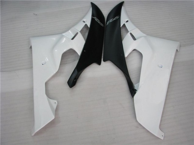 White Black 06-07 Yamaha YZF R6 Motorcycle Fairing