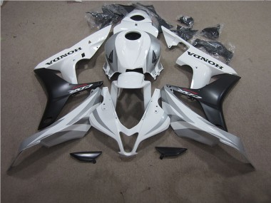 White Black 07-08 Honda CBR600RR Motorcycle Bodywork