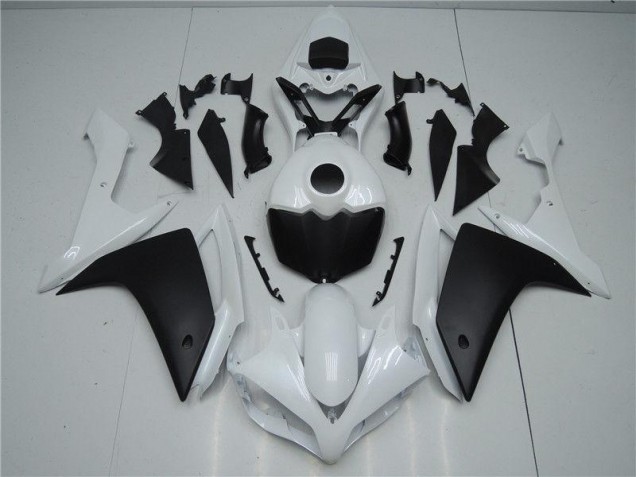 White Black 07-08 Yamaha YZF R1 Motorcycle Fairings White Black 07-08 Yamaha YZF R1 Motorcycle Fairings