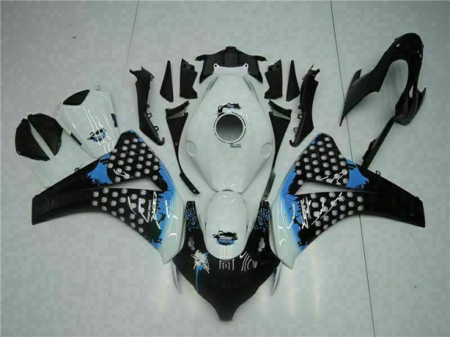 White Black 08-11 Honda CBR1000RR Full Motorcycle Fairing Kits White Black 08-11 Honda CBR1000RR Full Motorcycle Fairing Kits