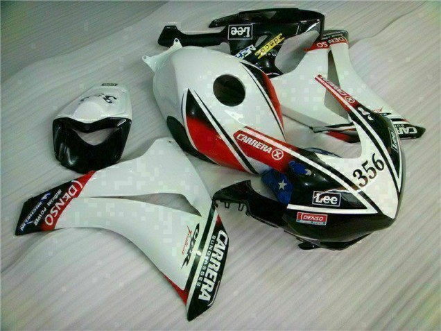 White Black 08-11 Honda CBR1000RR Motorcycle Fairings White Black 08-11 Honda CBR1000RR Motorcycle Fairings