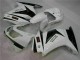 White Black 08-12 Kawasaki EX250 Motorcycle Fairings White Black 08-12 Kawasaki EX250 Motorcycle Fairings