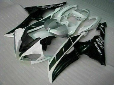 White Black 08-16 Yamaha YZF R6 Motorcycle Bodywork