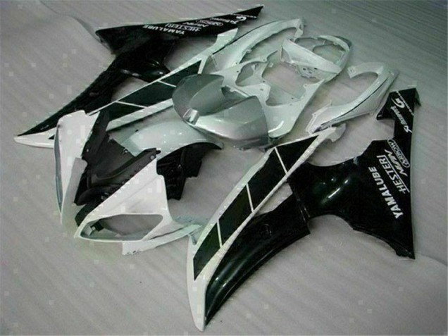White Black 08-16 Yamaha YZF R6 Motorcycle Bodywork White Black 08-16 Yamaha YZF R6 Motorcycle Bodywork