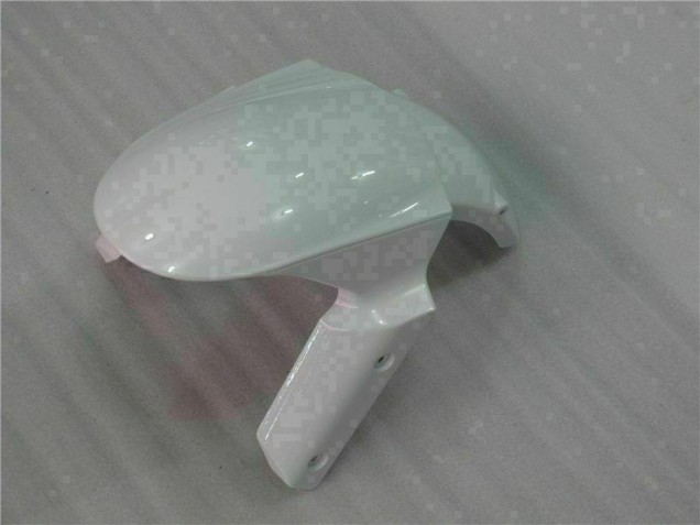White Black 09-12 Kawasaki ZX6R Motorcycle Fairing