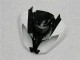 White Black 09-12 Kawasaki ZX6R Motorcycle Fairings