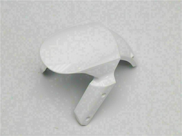 White Black 09-12 Kawasaki ZX6R Motorcycle Fairings