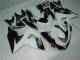 White Black 09-16 Suzuki GSXR 1000 Motorcycle Bodywork White Black 09-16 Suzuki GSXR 1000 Motorcycle Bodywork