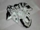 White Black 09-16 Suzuki GSXR 1000 Motorcycle Fairing