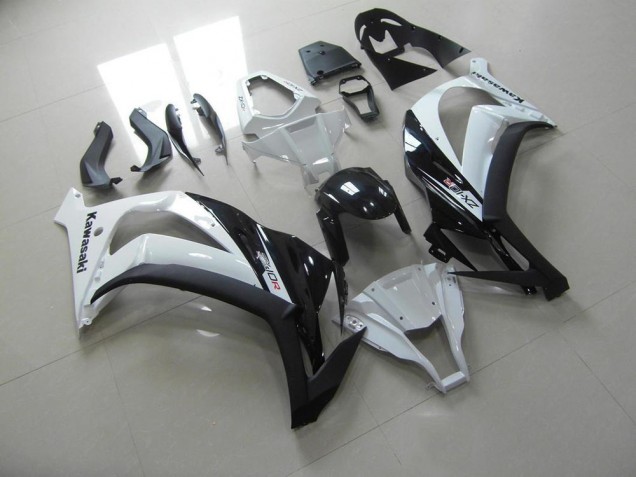 White Black 11-15 Kawasaki ZX10R Motorcycle Fairings