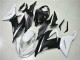 White Black 13-18 Kawasaki ZX6R Motorcycle Fairing