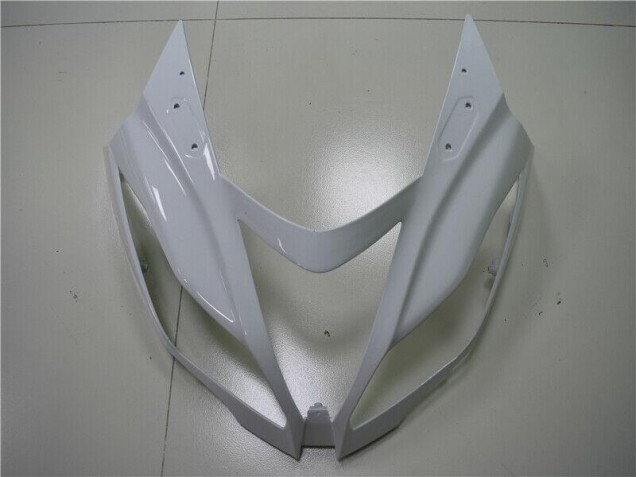 White Black 13-18 Kawasaki ZX6R Motorcycle Fairing