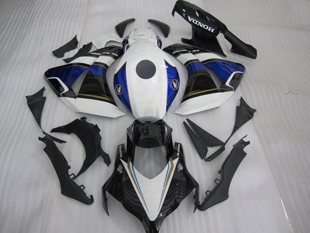 White Black Blue 08-11 Honda CBR1000RR Motorcycle Fairings White Black Blue 08-11 Honda CBR1000RR Motorcycle Fairings